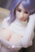 Free Shipping Realistic 175cm Full Silicone Metal Skeleton Big Boobs Big Breast Toys Adult Sex Dolls For Men by AUTOMATIC WOMAN
